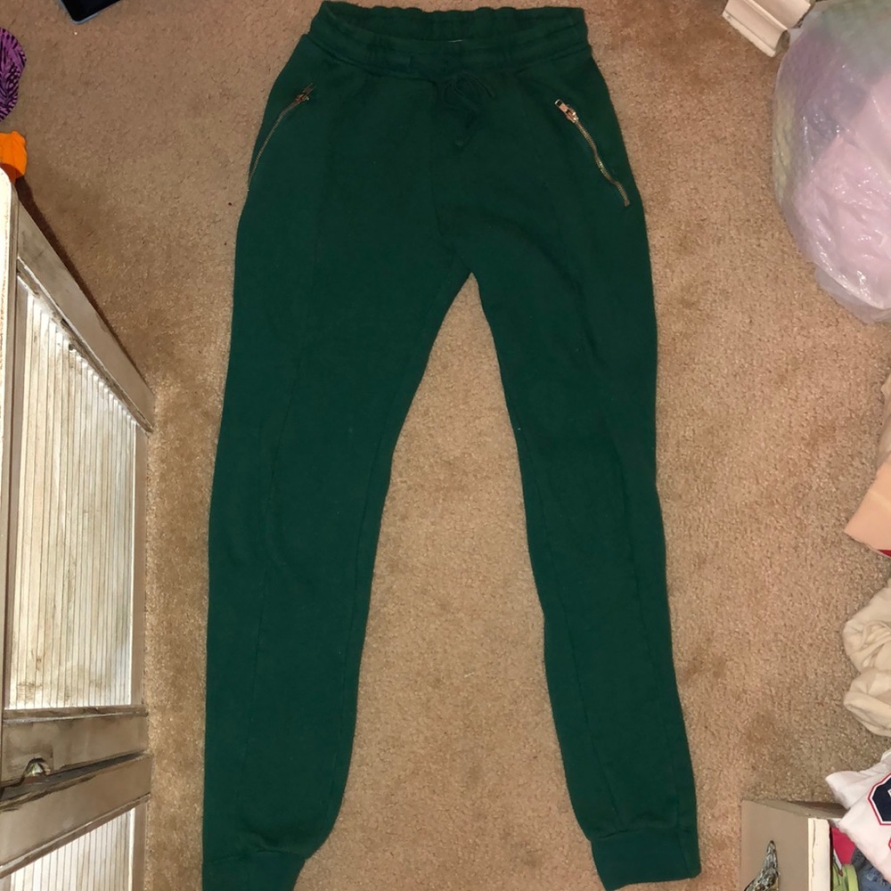 Wildfox Green Raina Jogger Pants